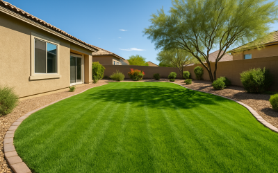 Soil Prep for New Sod in the North Las Vegas Low Desert