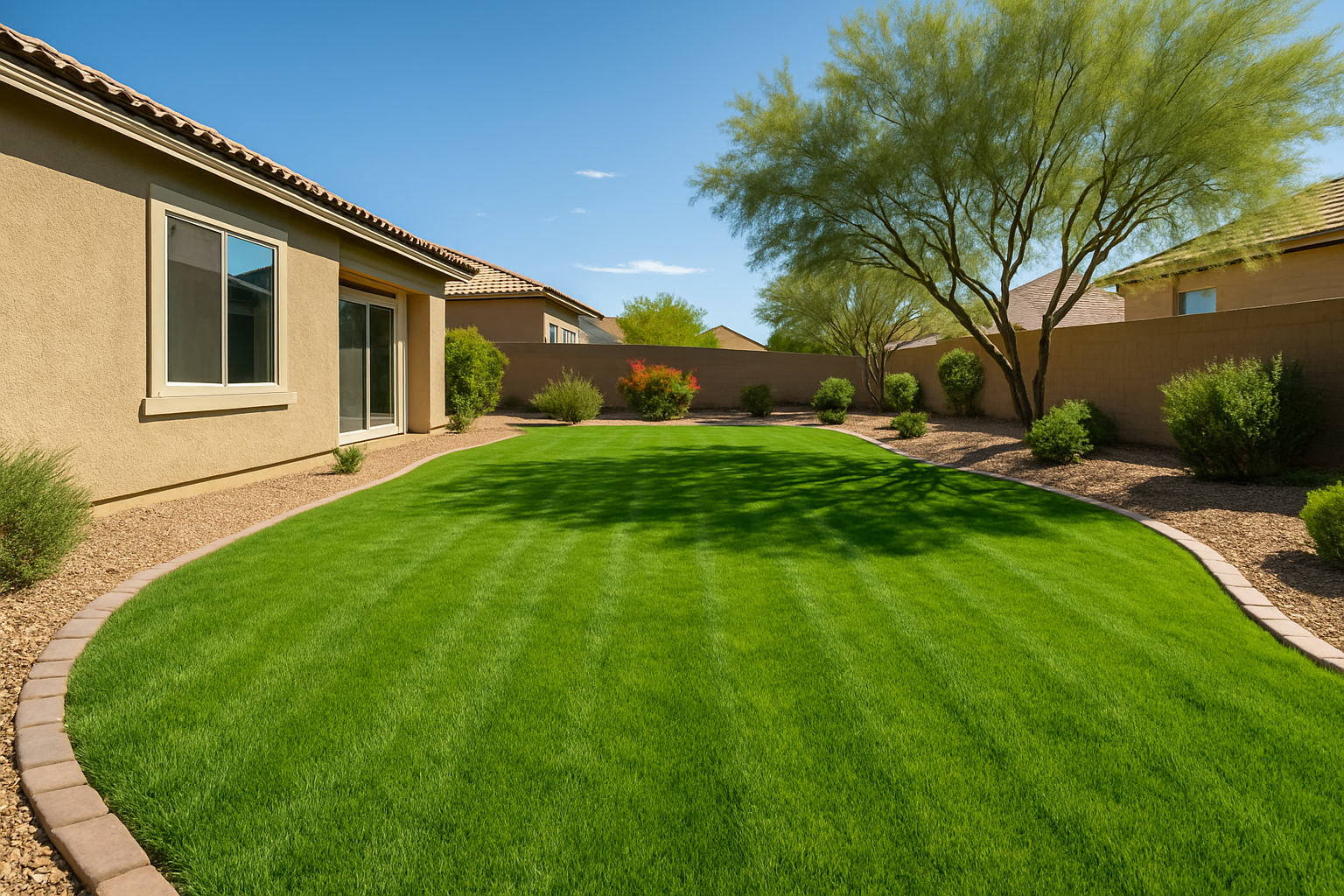 north-las-vegas-desert-soil-preparation-lawn Soil Prep for New Sod in the North Las Vegas Low Desert